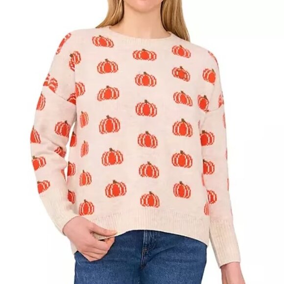 Vince Camuto Pumpkin Sweater - Picture 1 of 6